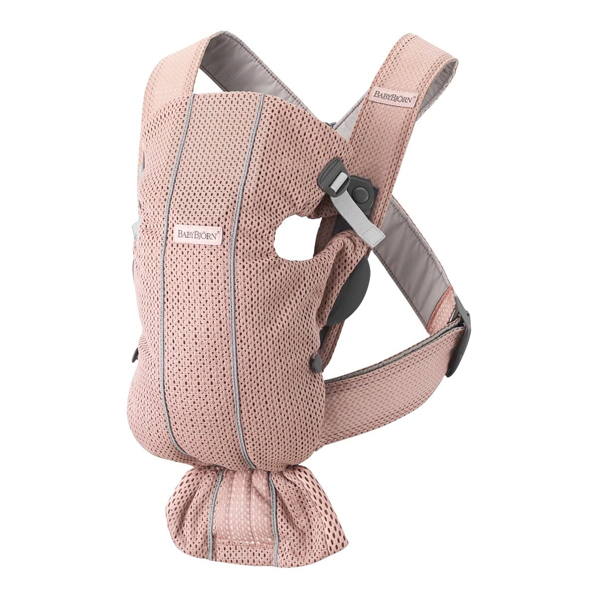 BabyBjörn Baby Carrier Mini, 3D Mesh, Dusty Pink