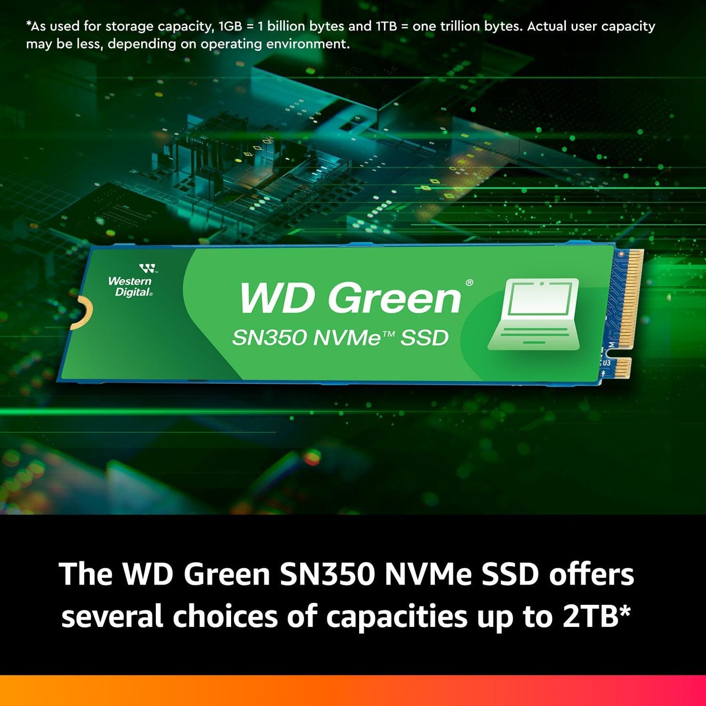 WD Green SN350 NVMe SSD 2TB M.2