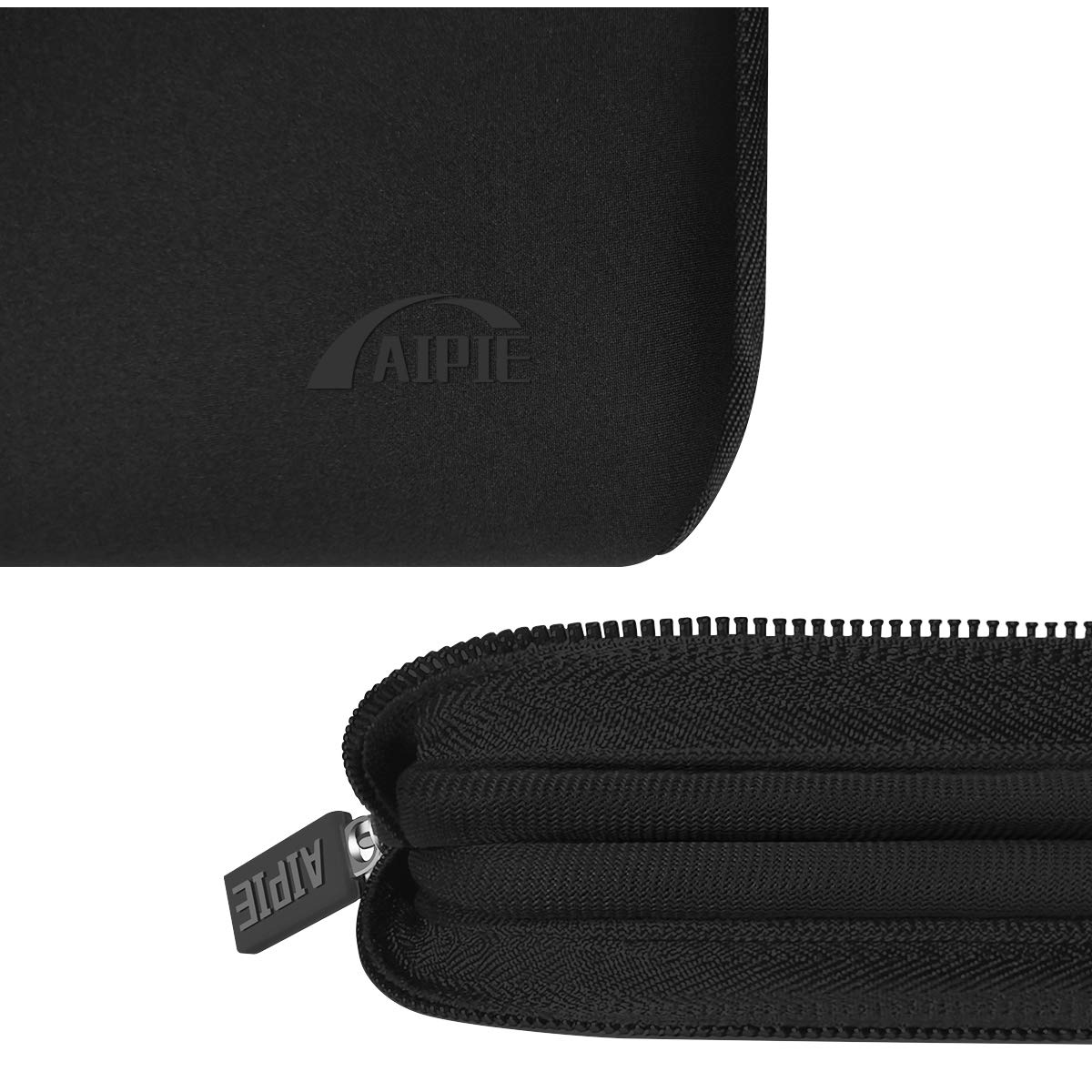 AIPIE Laptop Sleeve 13.3 14 Inch Bump Absorb Laptop Case 13.8 x 10 x 1.2 Inch Durable Cover Compatible with Asus, Dell, HP, Lenovo Thinkpad Ideapad Chromebook Ultrabook Surface Gaming PC, Black 13.3-14 inch -- LWH 13.8 x 10 x 1