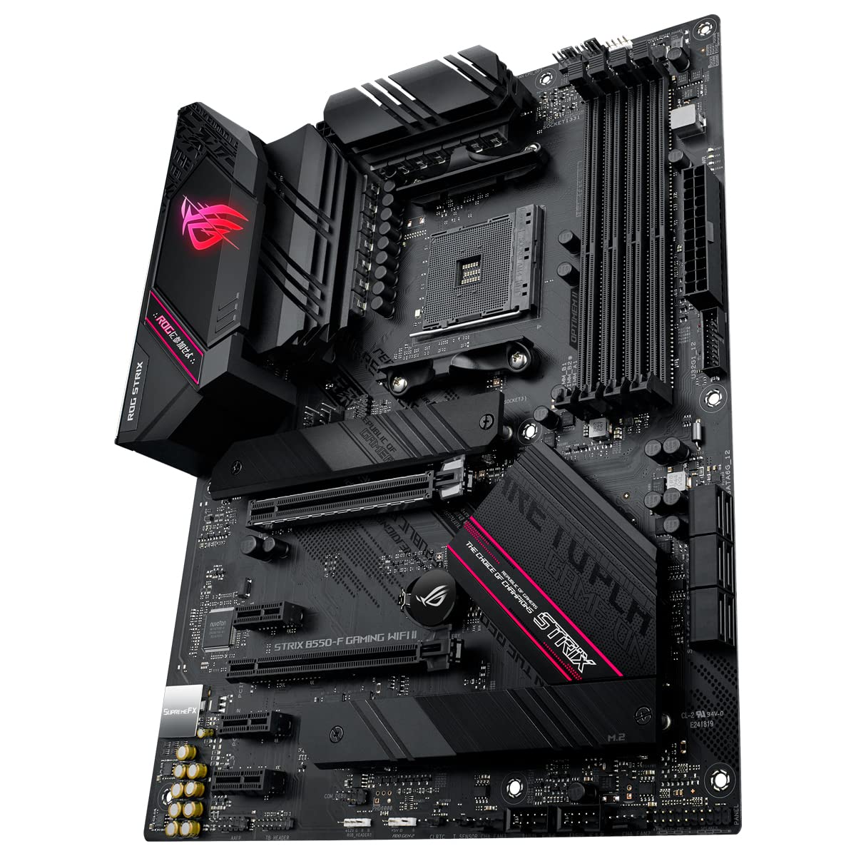 ASUS ROG STRIX B550-F GAMING WIFI II - Motherboard - ATX - Socket AM4 - AMD B550 Chipset - USB-C Gen2, USB 3.2 Gen 1