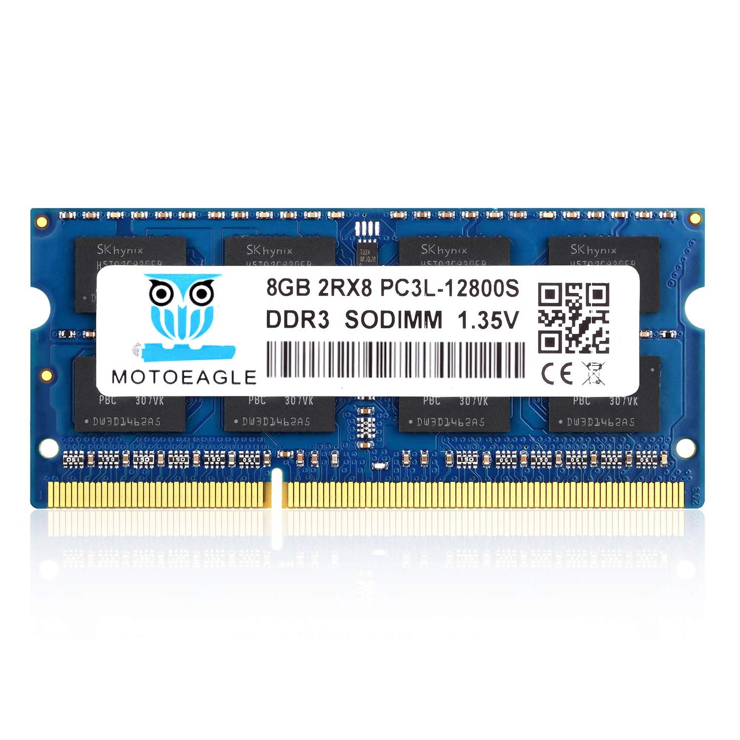 8GB DDR3L-1600 MHz SODIMM PC3L 12800S 1.35V/1.5V RAM 204-Pin Memory Upgrade for MacBook Pro, iMac, Mac mini/Server