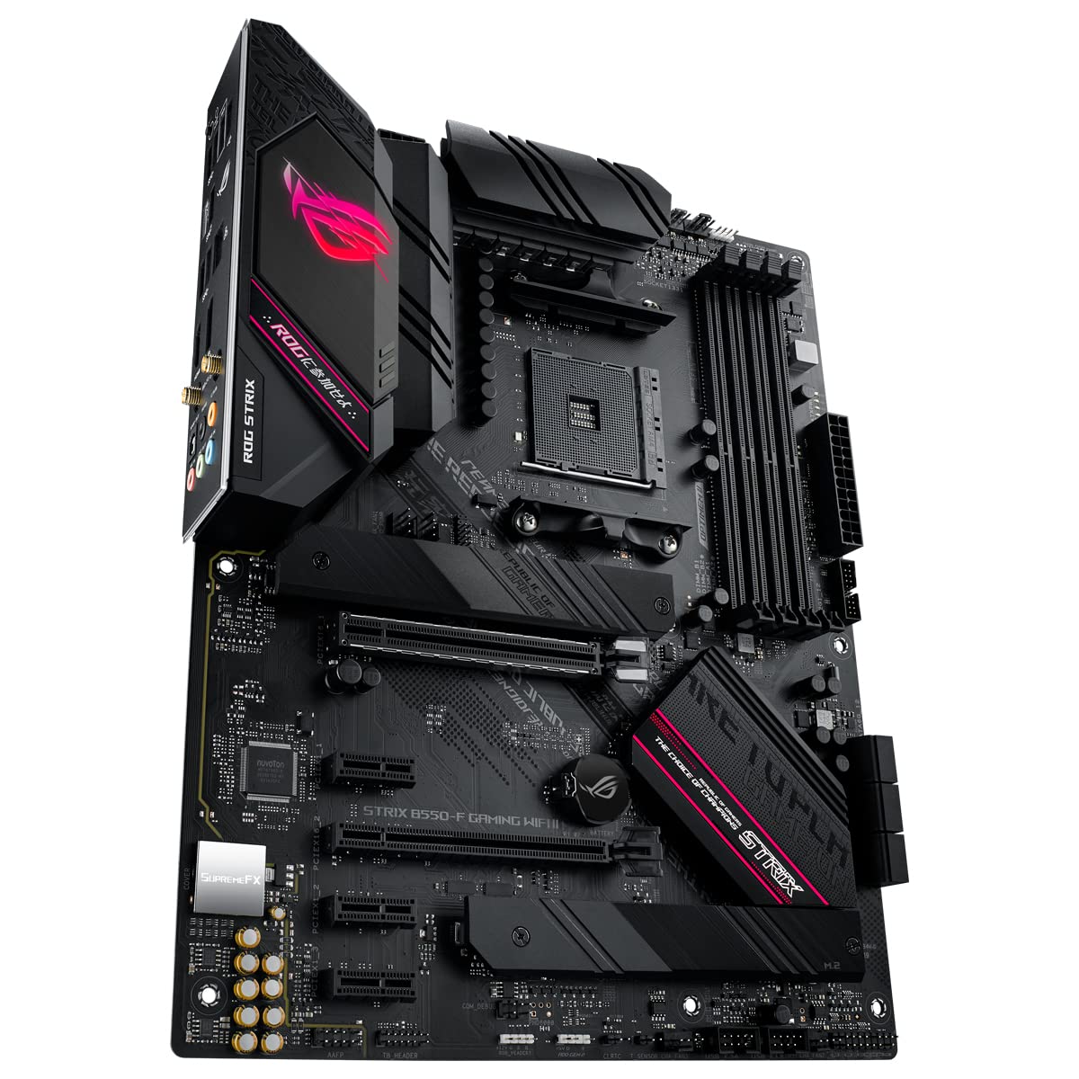 ASUS ROG STRIX B550-F GAMING WIFI II - Motherboard - ATX - Socket AM4 - AMD B550 Chipset - USB-C Gen2, USB 3.2 Gen 1