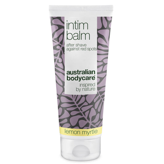 Australian Bodycare Intim Balm 100ml - Intimate After Shave Balm, Ingrown Hair Treatment, Razor Bumps and Razor Burns, for Use After Shave & Wax – Perfect for Intimate Hair Removal and Shaving Tea Tree Oil + Lemon Myrtle 100 ml (Pack of 1)