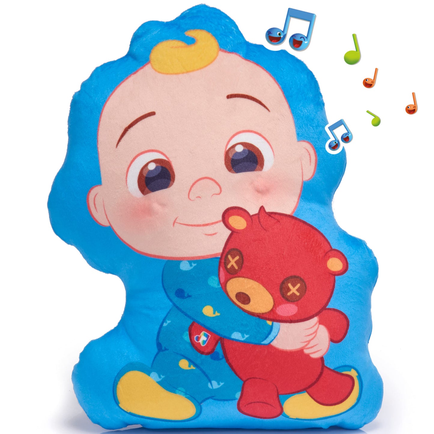 WOW! STUFF CoComelon Toys JJ Musical Sleep Soother | Pre-School Learning Toy That Plays 6 Bedtime Songs Plus Night Light | for Toddlers, Girls and Boys | Ages 2, 3, 4 and 5 JJ Sleep Soother