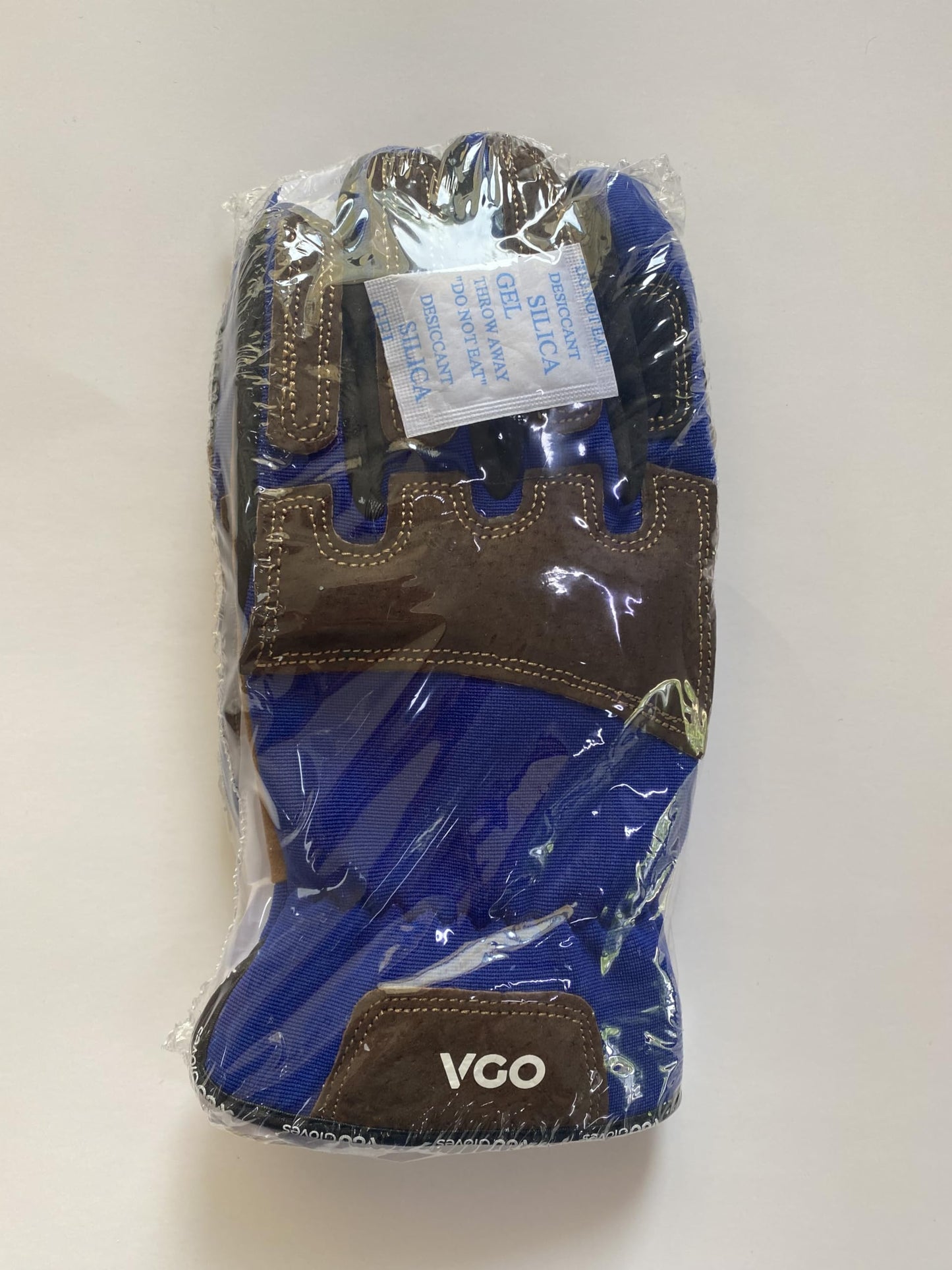 Vgo... Gardening Gloves Touchscreen Thornproof, Men Utility Work Gloves in Pig Leather for Garden Building Warehouse, Dexterity & Breathable Construction Gloves XLarge(pack of 1) General Version Blue-SL7475