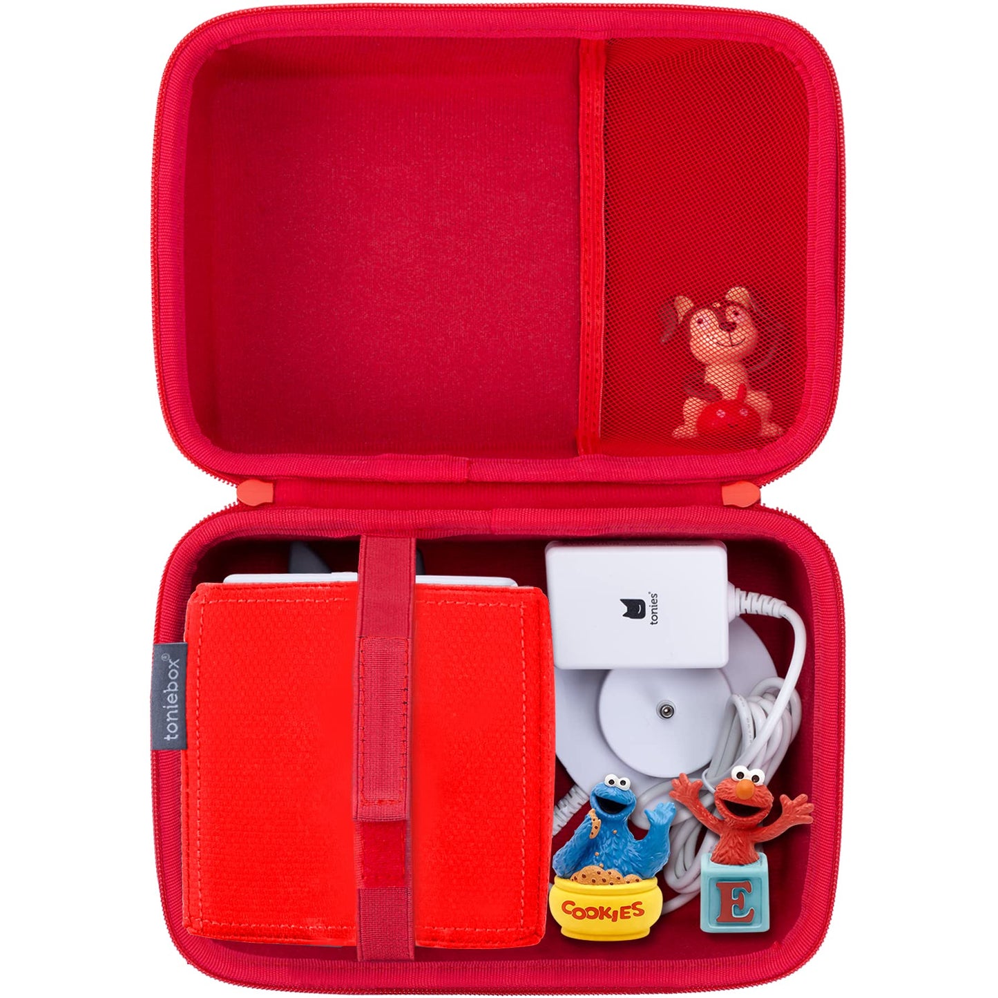 Aenllosi (Case Only) Hard Carrying Case Box for Tonies Toniebox Starter Set Toniebox Starter Box (red) Red