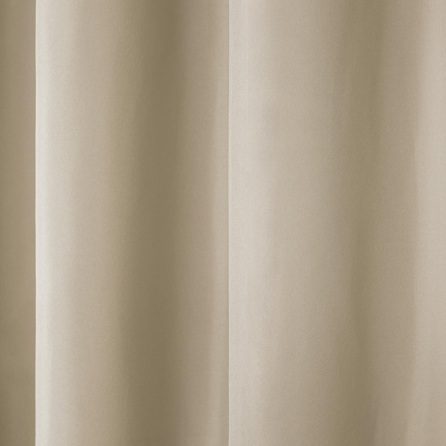 TOWN & COUNTRY BASICS Cabana Solid Heavyweight Indoor Outdoor Curtains, Light Filtering Opacity with Grommet Top, Water Repellent, 2-Pack Set, 54"x144", Taupe W 54" x L 144" (1 Panels)